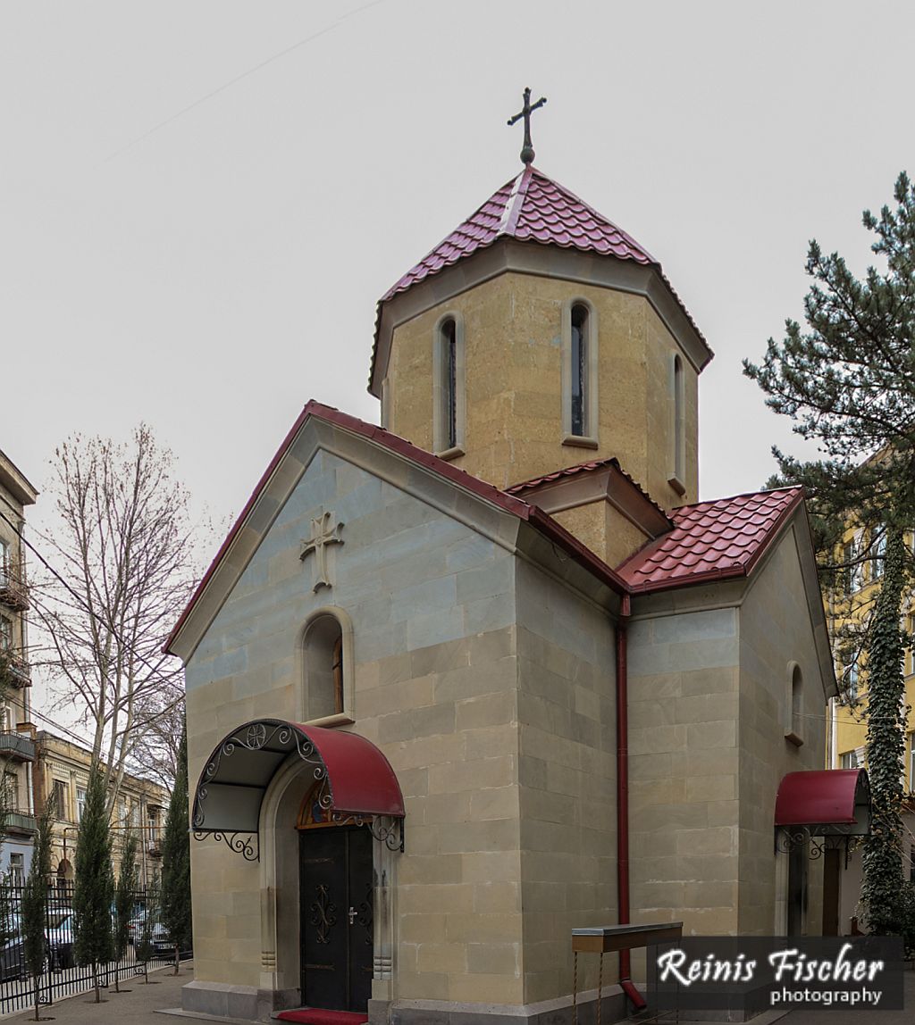 Saint Ekvtime Takaishvili Church in Tbilisi