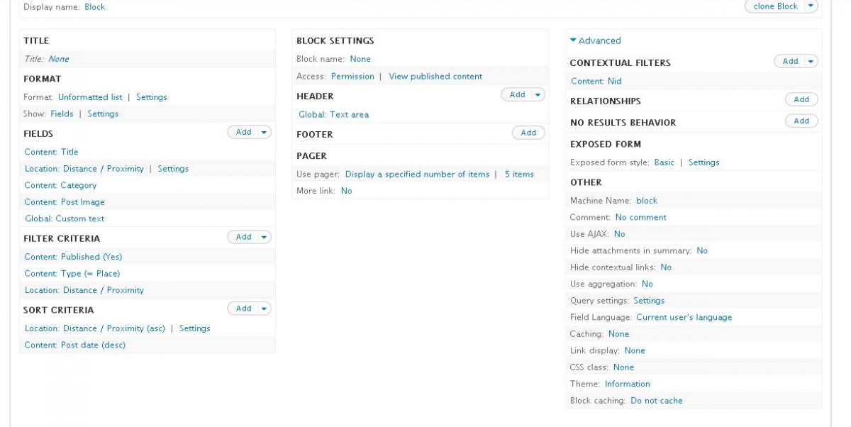 Drupal views: Nearby Locations