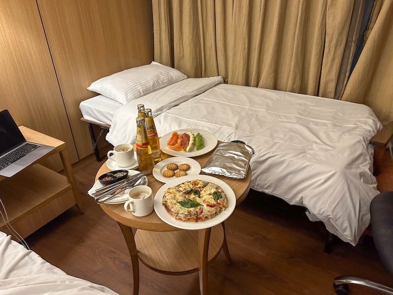 Extra bed and Room service at Royal Orchid Central hotel in Jaipur