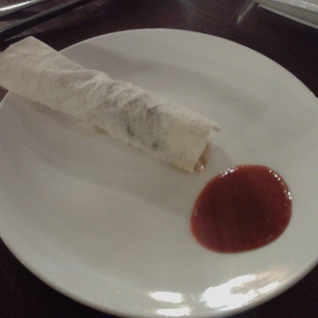 Kababi served with Sacabeli sauce