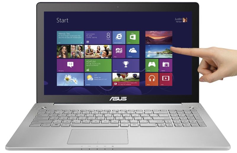 ASUS N550JK-DS71T 15.6" Full-HD Touchscreen Quad Core i7 Laptop w/ Aluminum-Body, 8GB RAM & 1TB HD