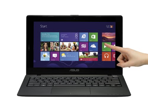 ASUS X200CA-DB01T Touchscreen Notebook 12-Inch Intel Celeron 1007U (1.5GHz, 2GB Memory 320GB HDD Intel HD Graphics, Windows 8 64-Bit) (Black) (OLD VERSION)