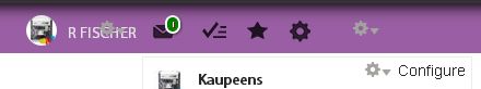 Menu Badges Example