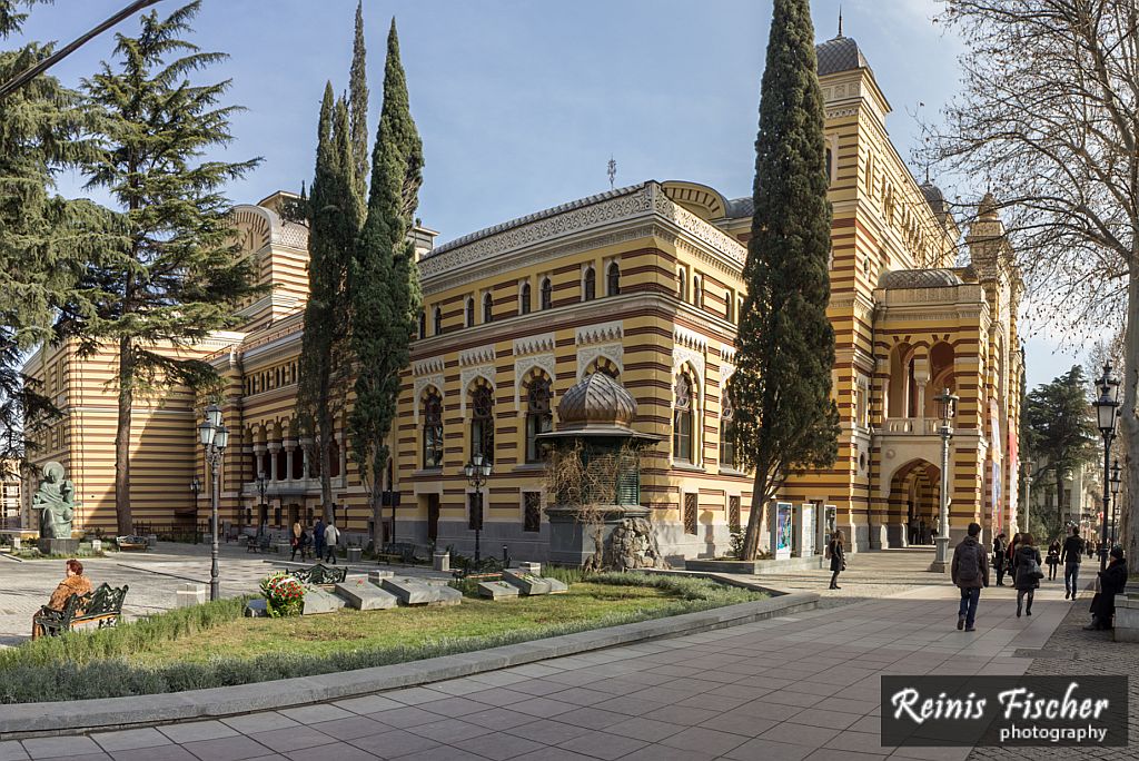Tbilisi Opera house on Rustaveli avenue