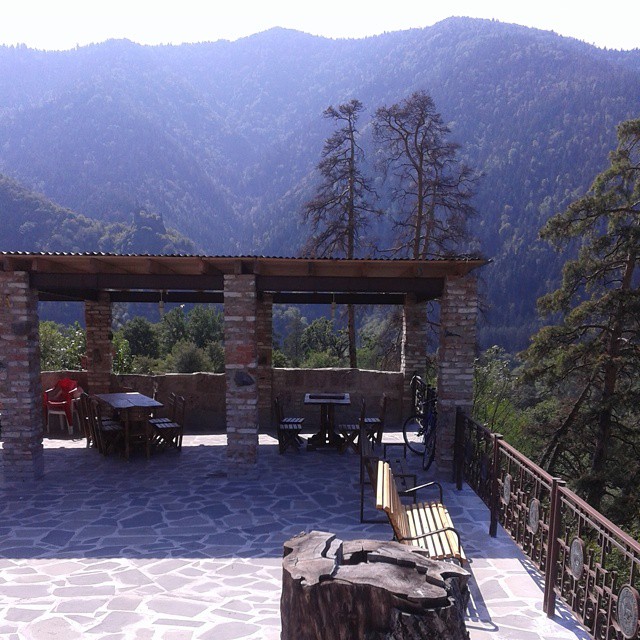 Outdoor Terrace at Villa Likani