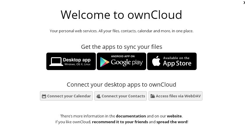 ownCloud apps