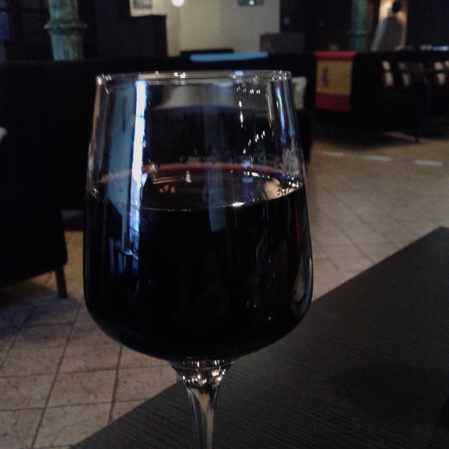 Glass of a Red Wine