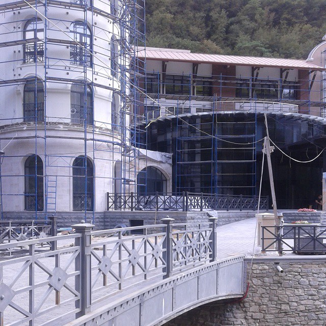 Borjomi renovation works