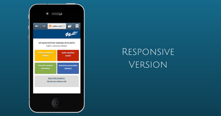 Responsive version sales.wilsonlearning.lv
