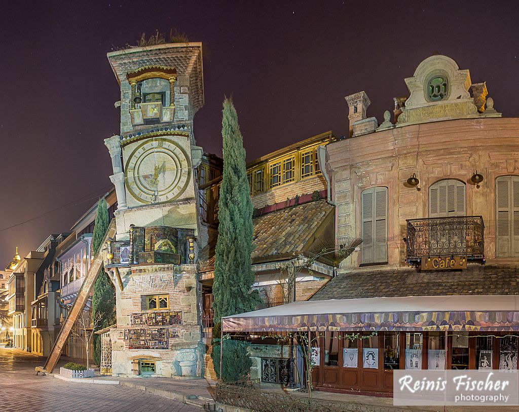 Gabriadze theater building in Tbilisi