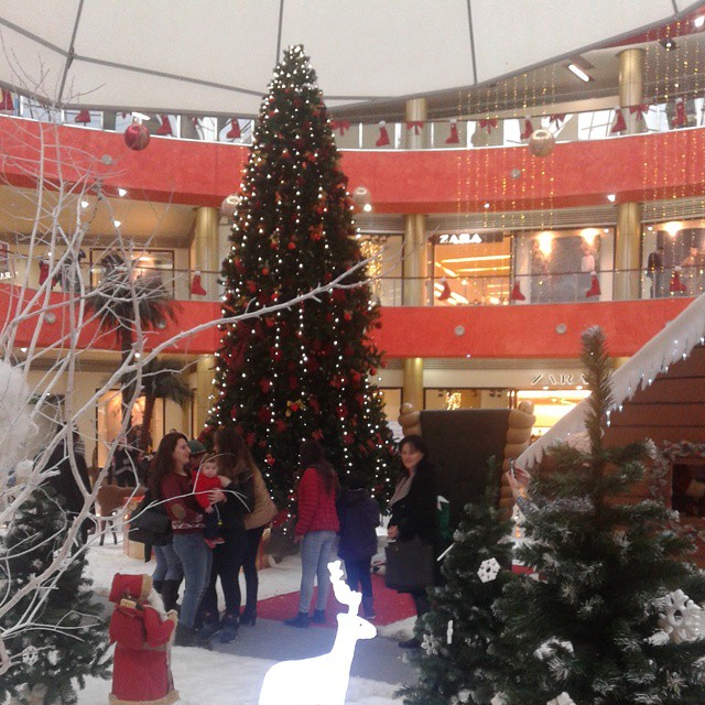 Christmas tree at Tbilisi Mall