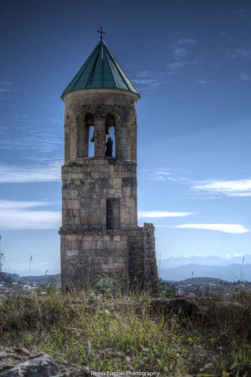 Bell tower at Bagrati Cathedral 