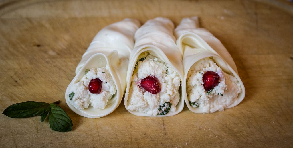 Georgian traditional snack - nadugi