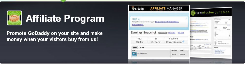 GoDaddy affiliate program
