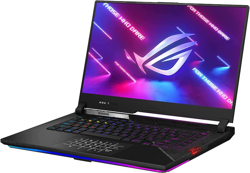 ASUS ROG Strix Scar 15 (2022) Gaming Laptop, 15.6” 240Hz IPS QHD Display, NVIDIA GeForce RTX 3080 Ti, Intel Core i9 12900H, 32GB DDR5, 1TB SSD, Per-Key RGB Keyboard, Windows 11 Pro, G533ZX-XS96