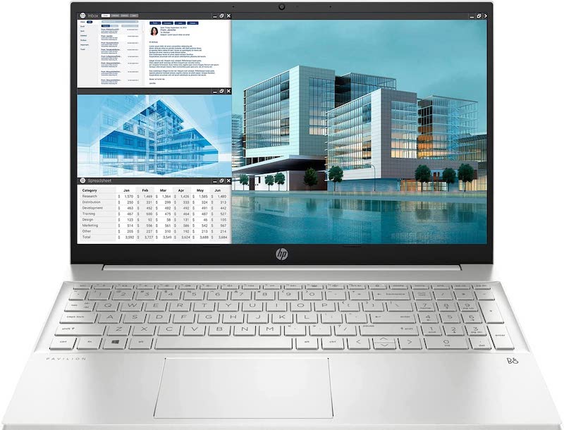 Newest HP Pavilion Laptop, 15.6" Full HD Touchscreen, AMD Ryzen 7 5825U Processor, 16GB RAM, 512GB SSD, Backlit Keyboard, Wi-Fi 6, Windows 11 Home, Silver