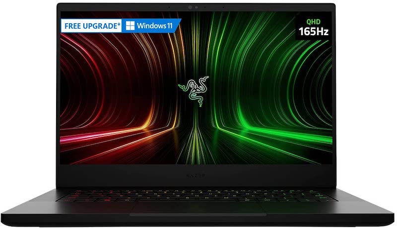 Razer Blade 14 Gaming Laptop: AMD Ryzen 9 5900HX 8 Core, NVIDIA GeForce RTX 3070, 14" QHD 165Hz, 16GB RAM, 1TB SSD - CNC Aluminum - Chroma RGB - THX Spatial Audio - Vapor Chamber Cooling