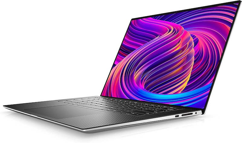 Dell XPS 9510 Laptop 15.6" - Intel Core i9 11th Gen - i9-11900H - Eight Core 4.9Ghz - 1TB SSD - 32GB RAM - Nvidia GeForce RTX 3050 Ti - 3456x2160 Touchscreen - Windows 10 Home Silver