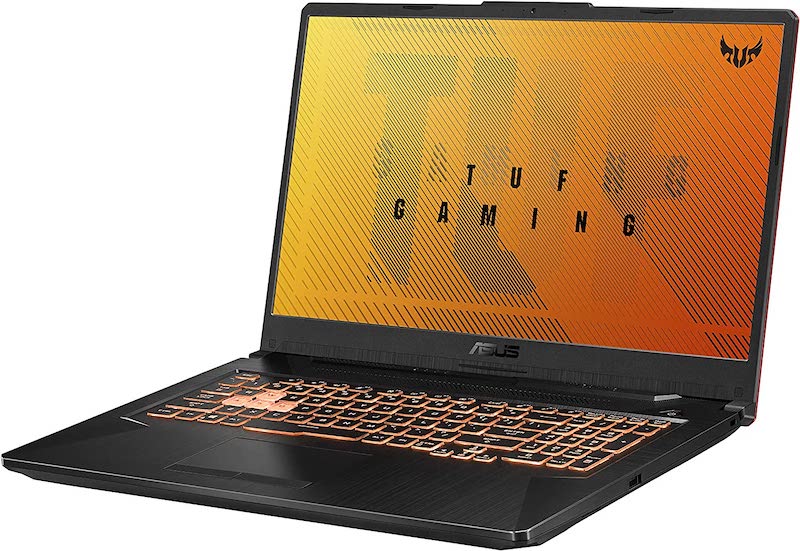 ASUS TUF Gaming F17 Gaming Laptop, 17.3” 144Hz FHD IPS-Type Display, Intel Core i5-10300H, GeForce GTX 1650 Ti, 8GB DDR4, 512GB PCIe SSD, RGB Keyboard, Windows 10, Bonfire Black, FX706LI-ES53