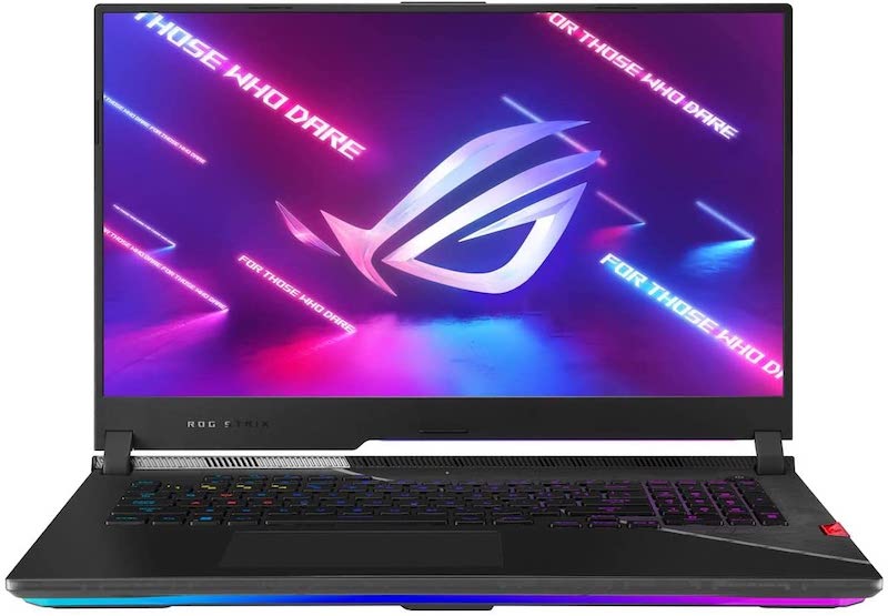 ASUS ROG Strix Scar 17 (2022) Gaming Laptop, 17.3” 360Hz IPS FHD Display, NVIDIA GeForce RTX 3070 Ti, Intel Core i9-12900H, 16GB DDR5, 1TB SSD, Per-Key RGB Keyboard, Windows 11, G733ZW-DS94