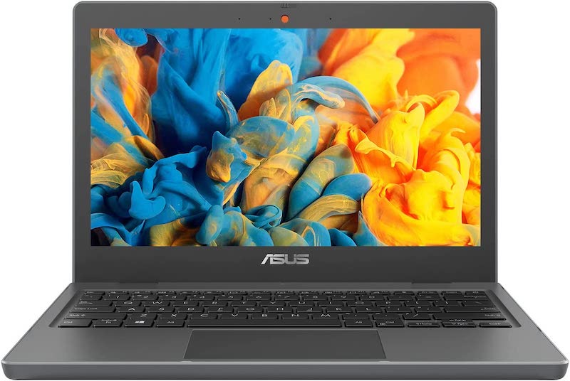 2022 Newest ASUS Military-Grade Student Laptop, 11.6" HD Certified Eye-Care Display, Intel Dual-Core Processor, 4GB RAM, Ethernet Port, Spill-Resistant Keyboard, USB Type-C, Win10 Pro (256GB Storage)