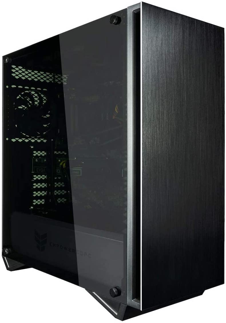 Empowered PC Sentinel Gamer PC (Liquid Cooled Intel Core i9 K-Series, 64GB RAM, 1TB NVMe SSD + 2TB HDD, NVIDIA GeForce RTX 3090 24GB, 850W PSU, AC WiFi, Windows 10 Home) Gaming Tower Desktop Computer