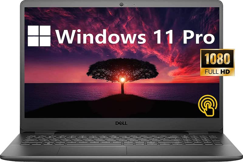 Dell Inspiron 3501 15.6''FHD Touchscreen Business Laptop, Intel Core i5-1135G7 Processor, Windows 11 Pro, 16GB RAM, 1TB HDD, Webcam, Wi-Fi, Bluetooth, HDMI, Black