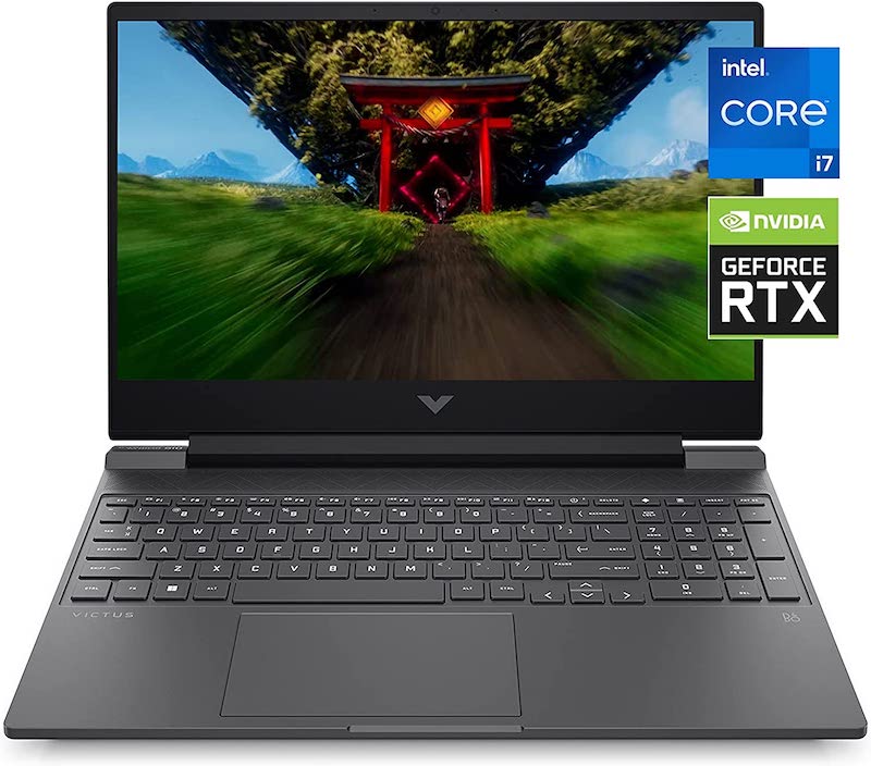 Victus by HP 15 Gaming Laptop, NVIDIA GeForce RTX 3050 Ti, 12th Gen Intel Core i7, 8 GB RAM, 512 GB SSD, Full HD IPS Display, Windows 11 Home, Backlit Keyboard, Enhanced Thermals (15-fa0020nr, 2022)