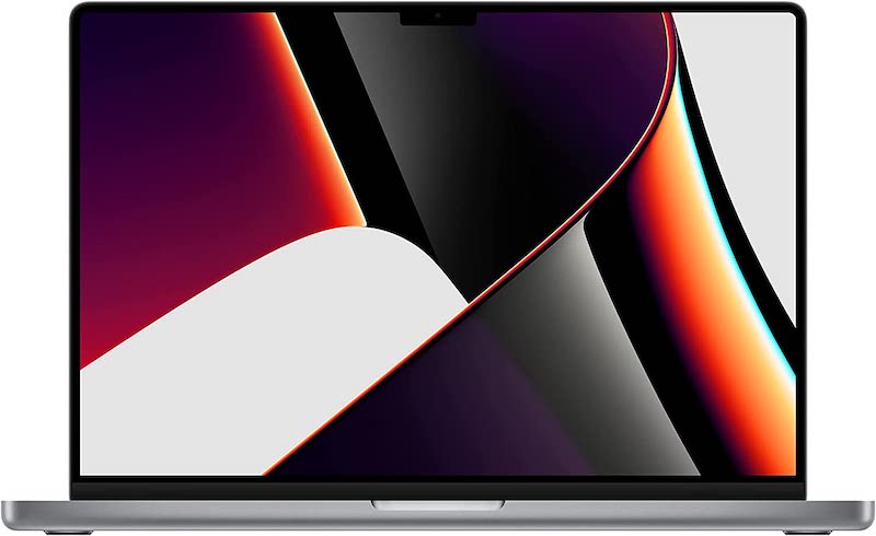 2021 Apple MacBook Pro (16-inch, Apple M1 Pro chip with 10‑core CPU and 16‑core GPU, 16GB RAM, 512GB SSD) - Space Gray