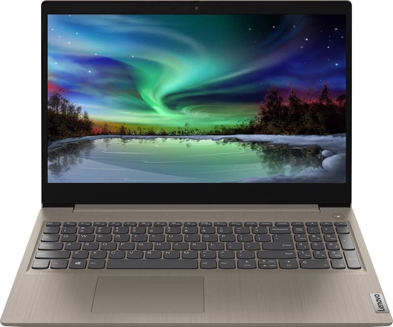 Lenovo Ideapad 3 Laptop, 15.6" HD Touchscreen, 11th Gen Intel Core i3-1115G4 Processor, 8GB DDR4 RAM, 256GB PCIe NVMe SSD, HDMI, Webcam, Wi-Fi 5, Bluetooth, Windows 11 Home, Almond