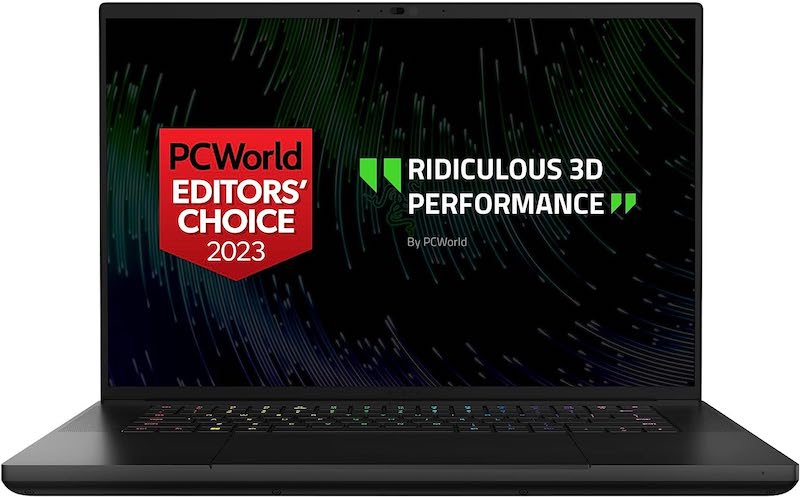 Razer Blade 16 Gaming -Laptop: NVIDIA GeForce RTX 4060 13th Gen Intel 24-Core i9 HX CPU 16" QHD+ 240Hz - 16GB -RAM - 1TB SSD CNC Aluminum Compact GaN -Charger - Windows 11 Chroma RGB