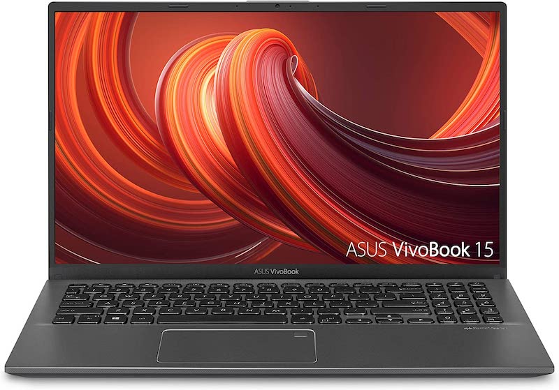 ASUS VivoBook 15 Thin & Light Laptop, 15.6” FHD Display, AMD Quad Core R7-3700U CPU, 8GB DDR4 RAM, 512GB PCIe SSD, AMD Radeon Vega 10 Graphics, Fingerprint, Windows 10 Home, Slate Gray, F512DA-NH77