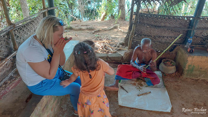 Visiting Cinnamon Island on Madu Ganga river