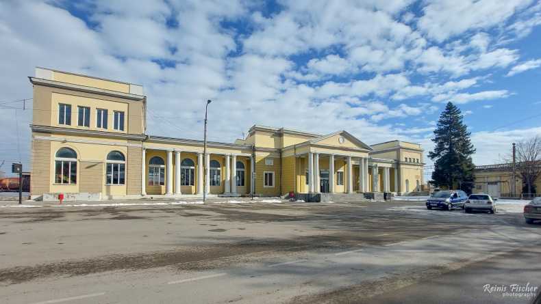 Gori railway station in Georgia
