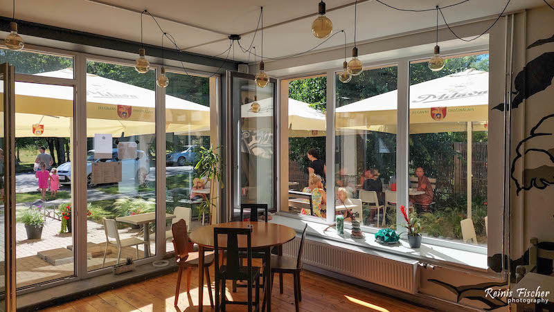 Cafe Enkurs in Pavilosta