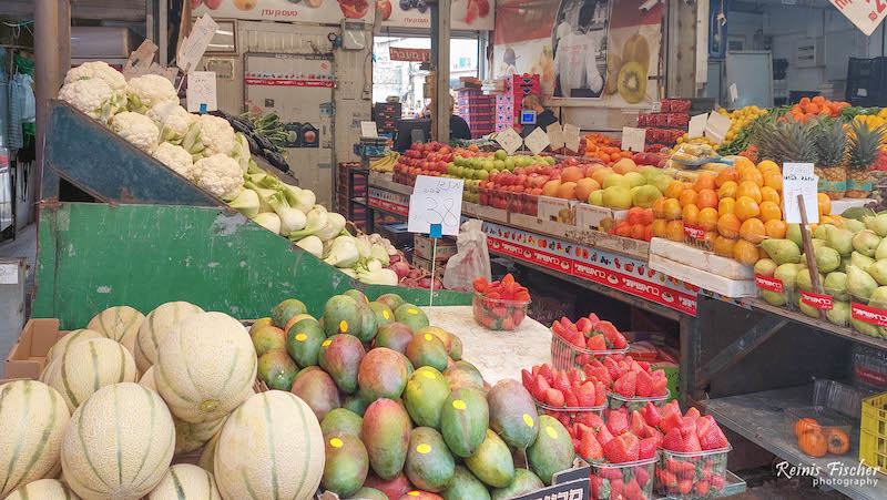 Vegetables at Carmel Market