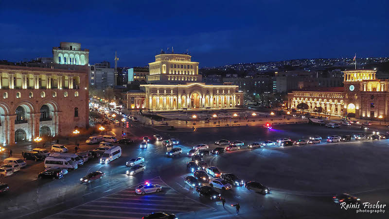 Republic Square in Yerevan