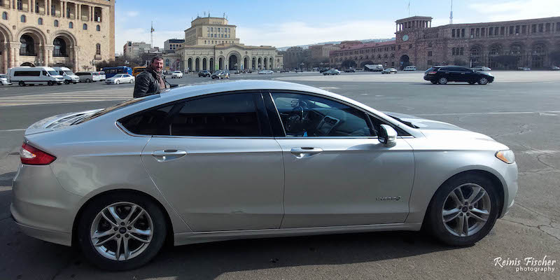 gotrip.ge car in Yerevan