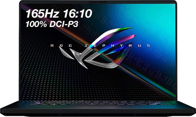 ASUS Zephyrus M16 WQXGA 165Hz Gaming Laptop, 16'' 2560x1600, Intel Tiger Lake i9-11900H 8-Core, 16-Thread, RTX 3060, Fingerprint, WiFi 6, Webcam, Win 10 Home, with Accessories (16GB RAM|1TB PCIe SSD)