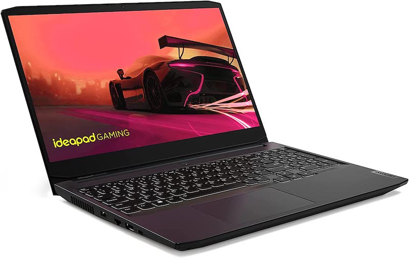 Lenovo IdeaPad Gaming 3 15 15.6" Laptop, 15.6" FHD (1920 x 1080) Display, AMD Ryzen 5 5600H Processor, NVIDIA GeForce GTX 1650, 8GB DDR4 RAM, 256GB SSD Storage, Windows 10H, 82K20015US, Shadow Black