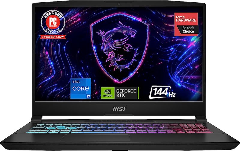 MSI Katana 15 15.6" 144Hz FHD Gaming Laptop: 13th Gen Intel Core i7, RTX 4070, 16GB DDR5, 1TB NVMe SSD, USB-Type C, Cooler Boost 5, Win11 Home: Black B13VGK-484US