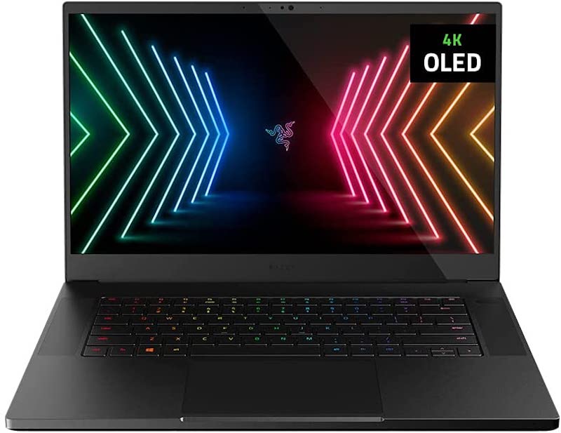 Razer Blade 15 Advanced Gaming Laptop 2021: Intel Core i9-11900H 8-Core, NVIDIA GeForce RTX 3080, 15.6” 4K OLED, 32GB RAM, 1TB SSD - CNC Aluminum - Chroma RGB - THX Spatial Audio - Thunderbolt 4