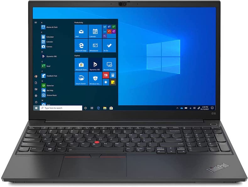 Lenovo ThinkPad E15 Gen 2 Home & Business Laptop (AMD Ryzen 5 4500U 6-Core, 16GB RAM, 512GB PCIe SSD, AMD Radeon, 15.6" Full HD (1920x1080), WiFi, Bluetooth, Webcam, Win 10 Pro) with Hub