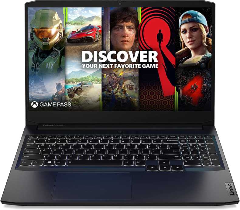 Lenovo - 2021 - IdeaPad 3 - Gaming Laptop - AMD Ryzen 5 5600H - 8GB RAM - 256GB Storage - NVIDIA GeForce GTX 1650 - 15.6" FHD Display - Windows 11 Home