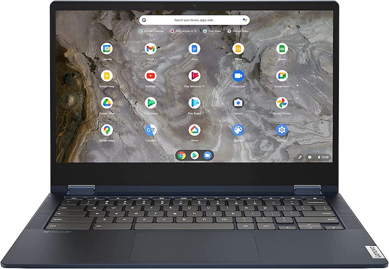 Lenovo IdeaPad Flex 5i - 2022 - Chromebook 2-in-1 Laptop - Chrome OS - 13.3" FHD Touch Display - 8GB Memory - 128GB Storage - Intel Core i3 11th Gen - Abyss Blue