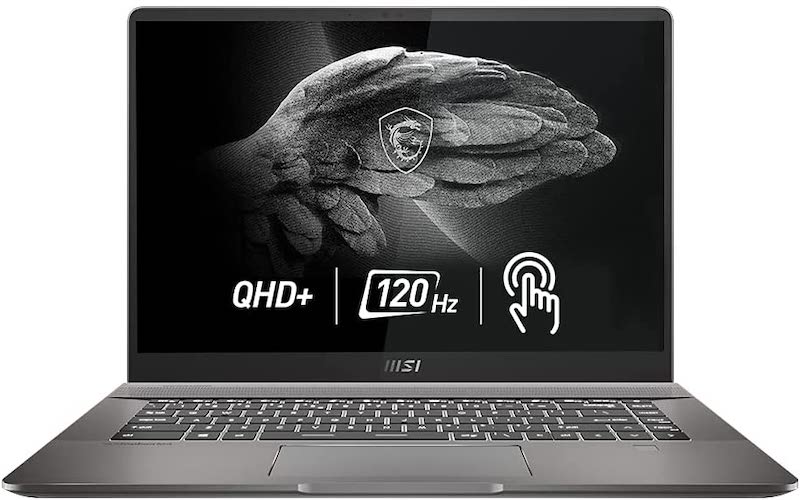 MSI Creator Z16 Professional Laptop: 16" QHD+ 16:10 120Hz Touch Display, Intel Core i9-11900H, NVIDIA GeForce RTX 3060, 32GB RAM, 2TB NVME SSD, Thunderbolt 4, Win10 PRO, Lunar Gray (A11UET-043)