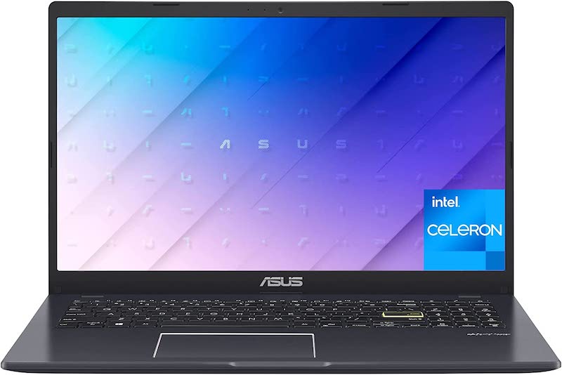 ASUS Vivobook Go 15 L510 Thin & Light Laptop Computer, 15.6” FHD Display, Intel Celeron N4020 Processor, 4GB RAM, 64GB Storage, Windows 11 Home in S Mode, 1 Year Microsoft 365, Star Black, L510MA-AS02