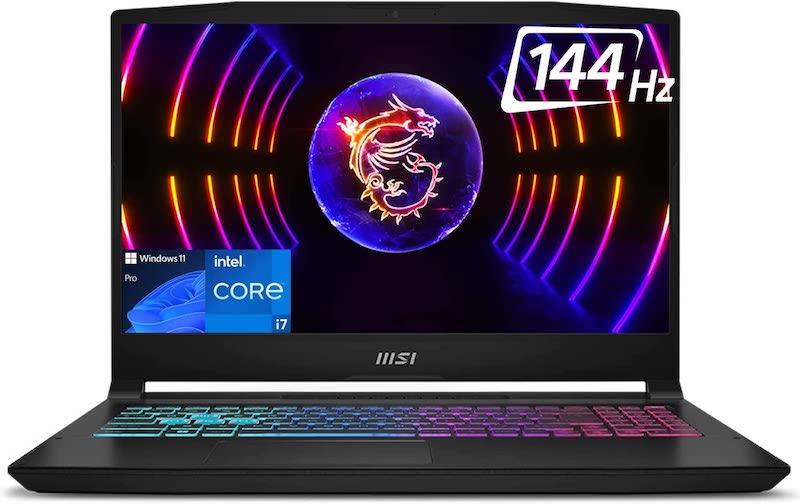 MSI Katana 15 Gaming Laptop, 15.6" FHD IPS 144Hz, 12th Gen Intel 10-Core i7-12650H Up to 4.7Ghz, GeForce RTX 4070, 32GB DDR5, 2TB PCIe SSD, Wi-Fi 6, 4-Zone RGB Keyboard, Type-C, HDMI, Win 11 Pro