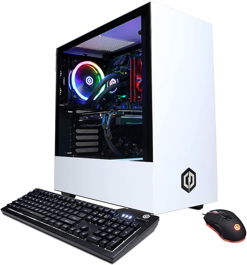 CYBERPOWERPC Gamer Xtreme VR Gaming PC, Liquid Cool Intel Core i9-10900K 3.7GHz, GeForce RTX 3090 24GB, 16GB DDR4, 1TB NVMe SSD, 2TB HDD, WiFi Ready & Win 10 Home (GXiVR8080A20)