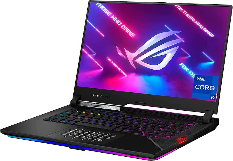 ASUS ROG Strix Scar 15 (2022) Gaming Laptop, 15.6” 300Hz IPS FHD Display, NVIDIA GeForce RTX 3070 Ti,Intel Core i9 12900H, 16GB DDR5, 1TB SSD, Per-Key RGB Keyboard, Windows 11 Home, G533ZW-AS94